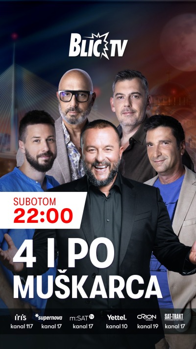 4 i po muškarca